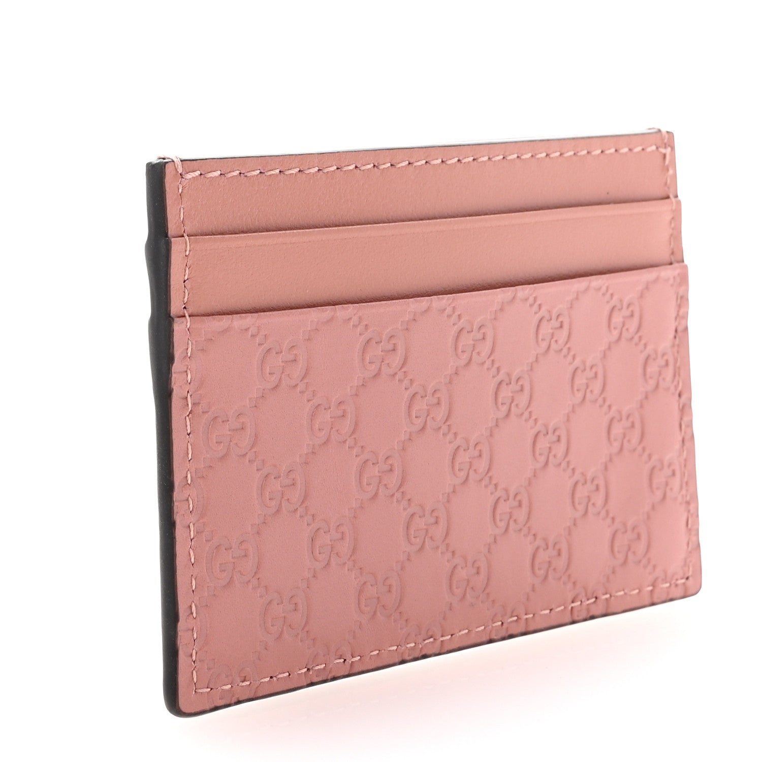 Gucci Microguccissima Card Holder Soft Pink 3 of 6