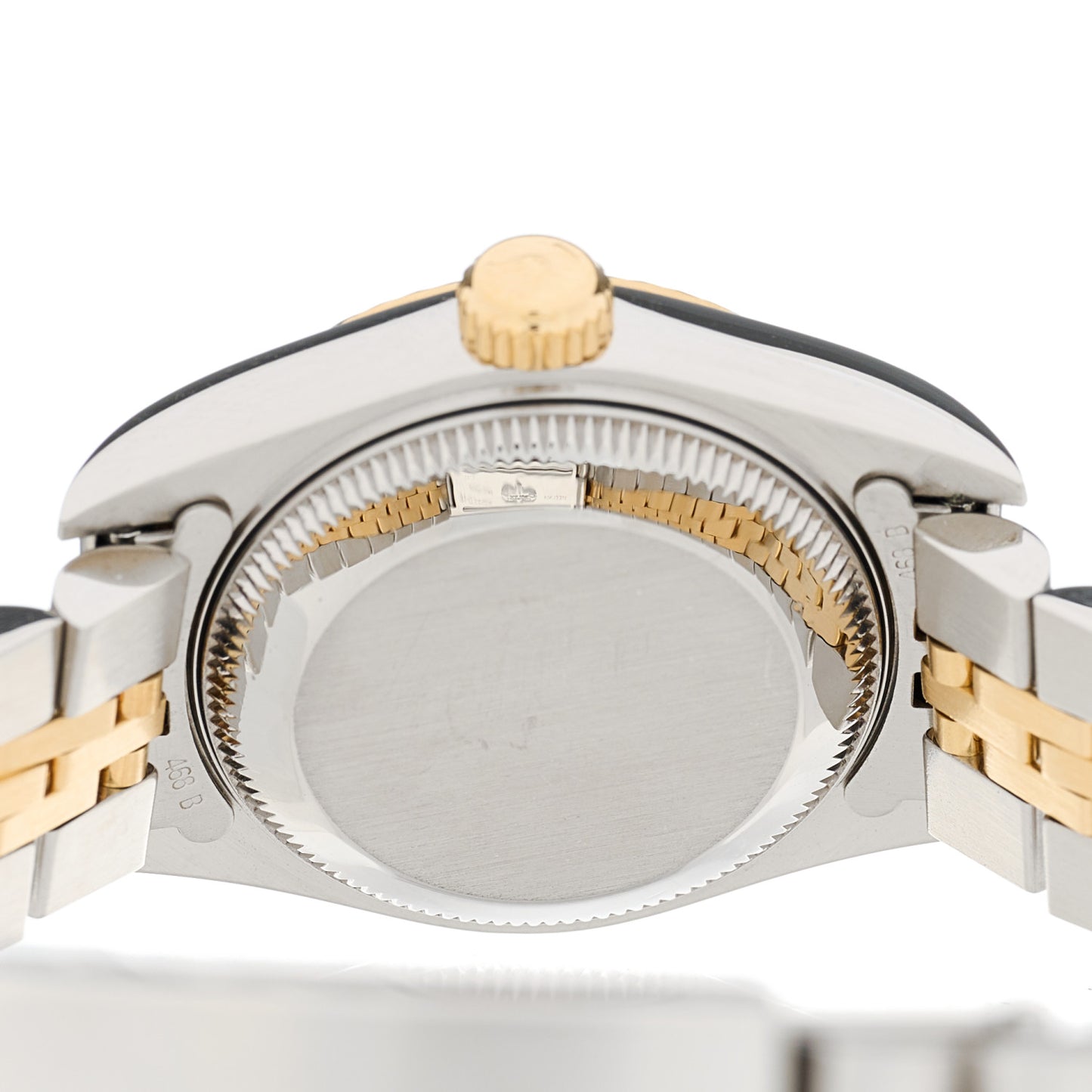 Stainless Steel 18K Yellow Gold Diamond 26mm Oyster Perpetual Datejust Watch Silver Jubilee 69173