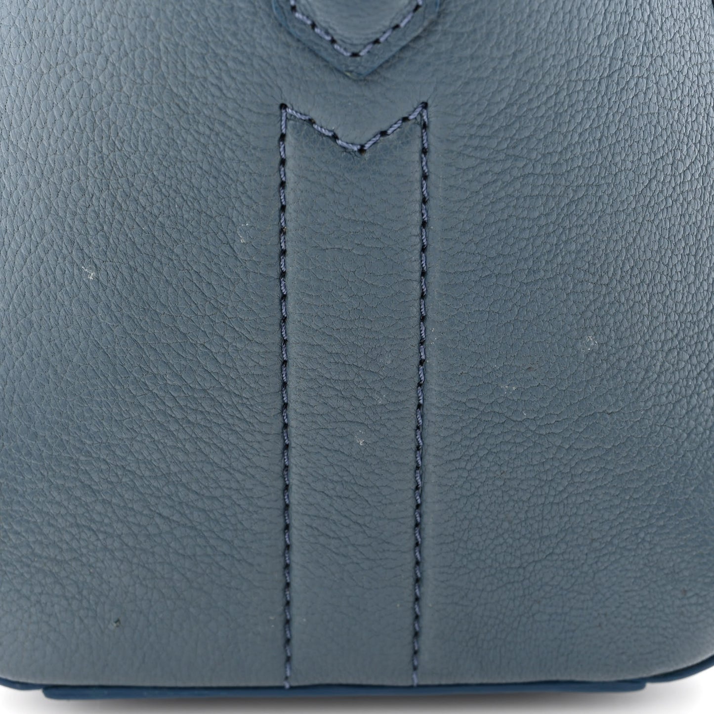 Sugar Goatskin Mini Antigona Oil Blue