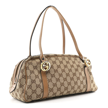 Gucci Monogram GG Twins Boston Brown 3 of 12