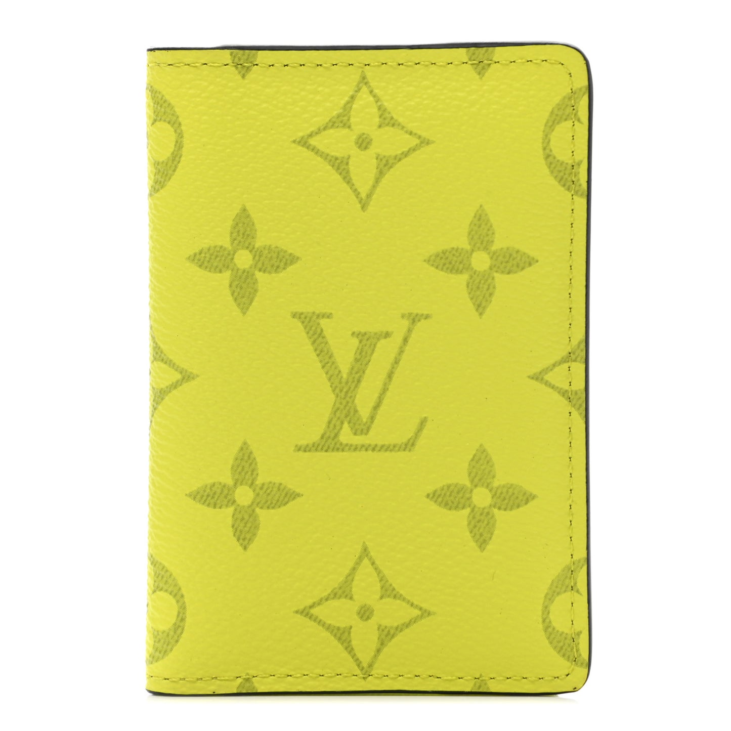 Monogram Taiga Pocket Organizer Yellow