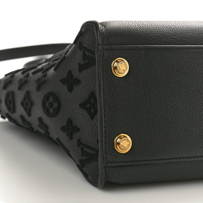 Louis Vuitton Calfskin Monogram Tufting On My Side Black 7 of 8