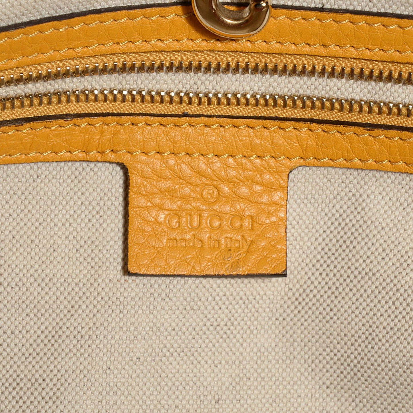 Pebbled Calfskin Medium Bella Tote Bumblebee