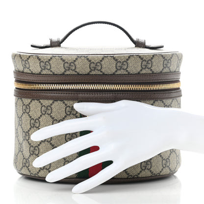 Gucci GG Supreme Monogram Ophidia Vanity Cosmetic Case 2 of 8