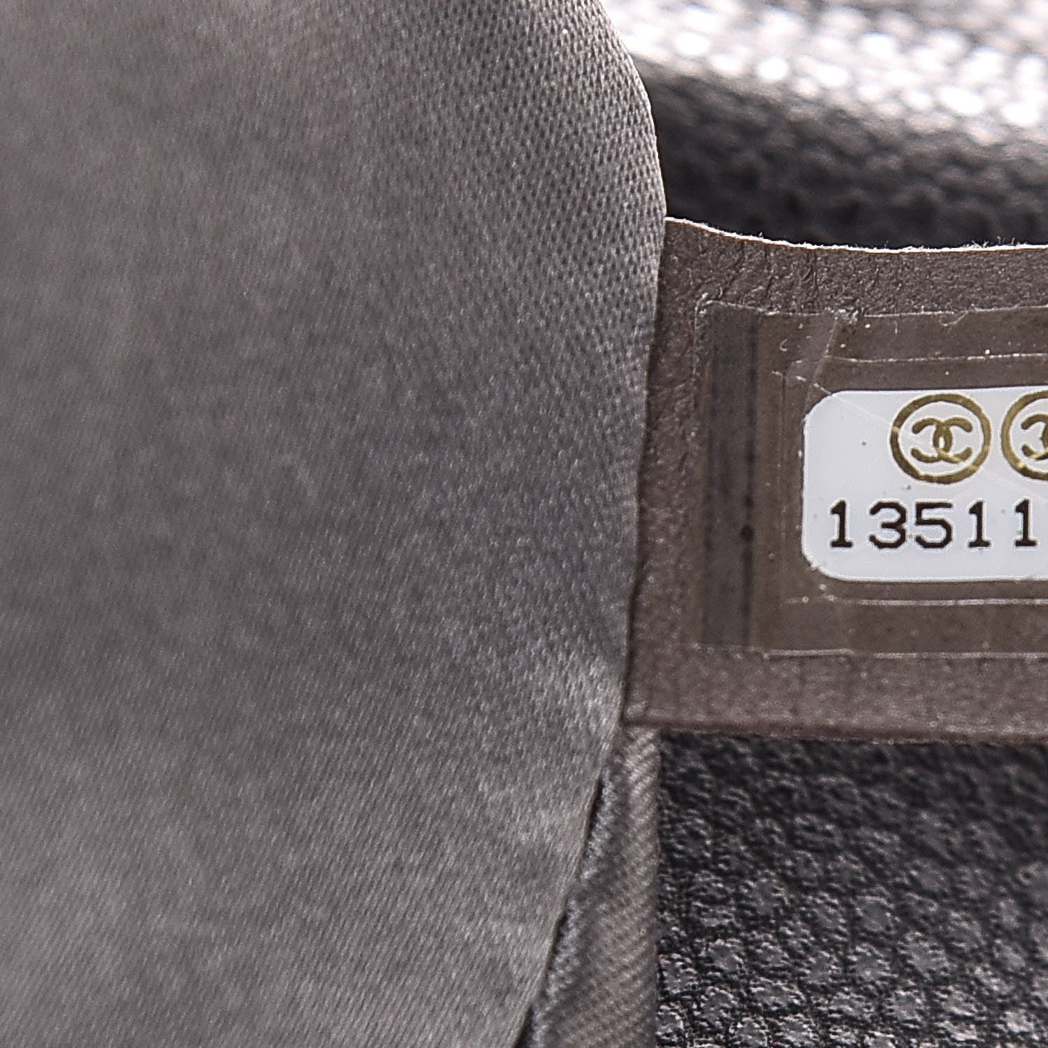 Chanel Glazed Caviar Flap Hobo Dark Grey 8 of 8