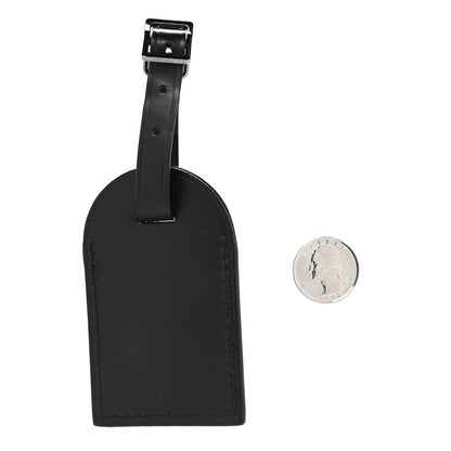 Louis Vuitton Calfskin Luggage Tag Black 2 of 3