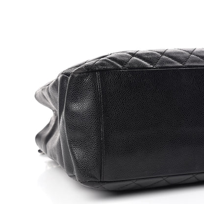 Chanel Caviar Quilted Grand Shopping Tote GST Black 5 of 24