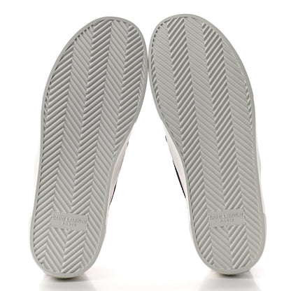 Saint Laurent Nappa Zebra Womens Venice Slip On Sneakers 39 Fuchsia Black 5 of 10