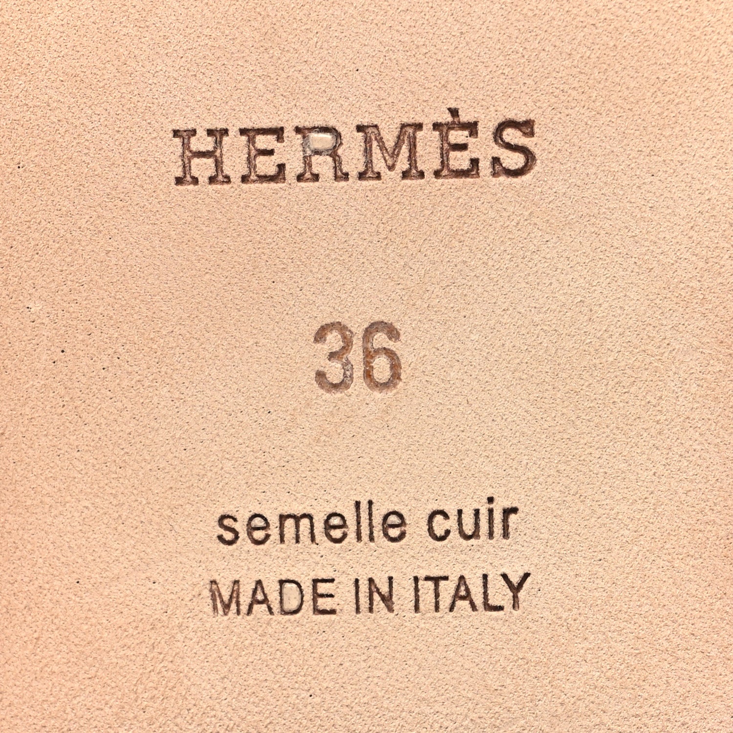 Hermes Denim Canvas Oran Sandals 36 Bleu Clair 7 of 8