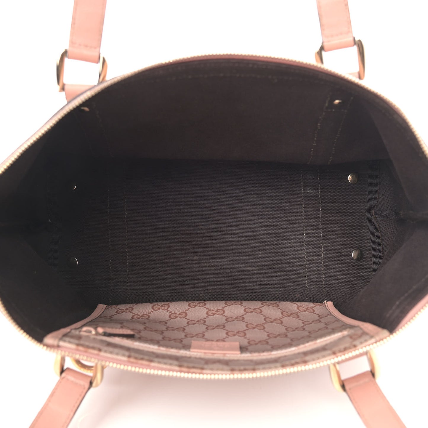 Crystal Monogram Medium Abbey Tote Blush
