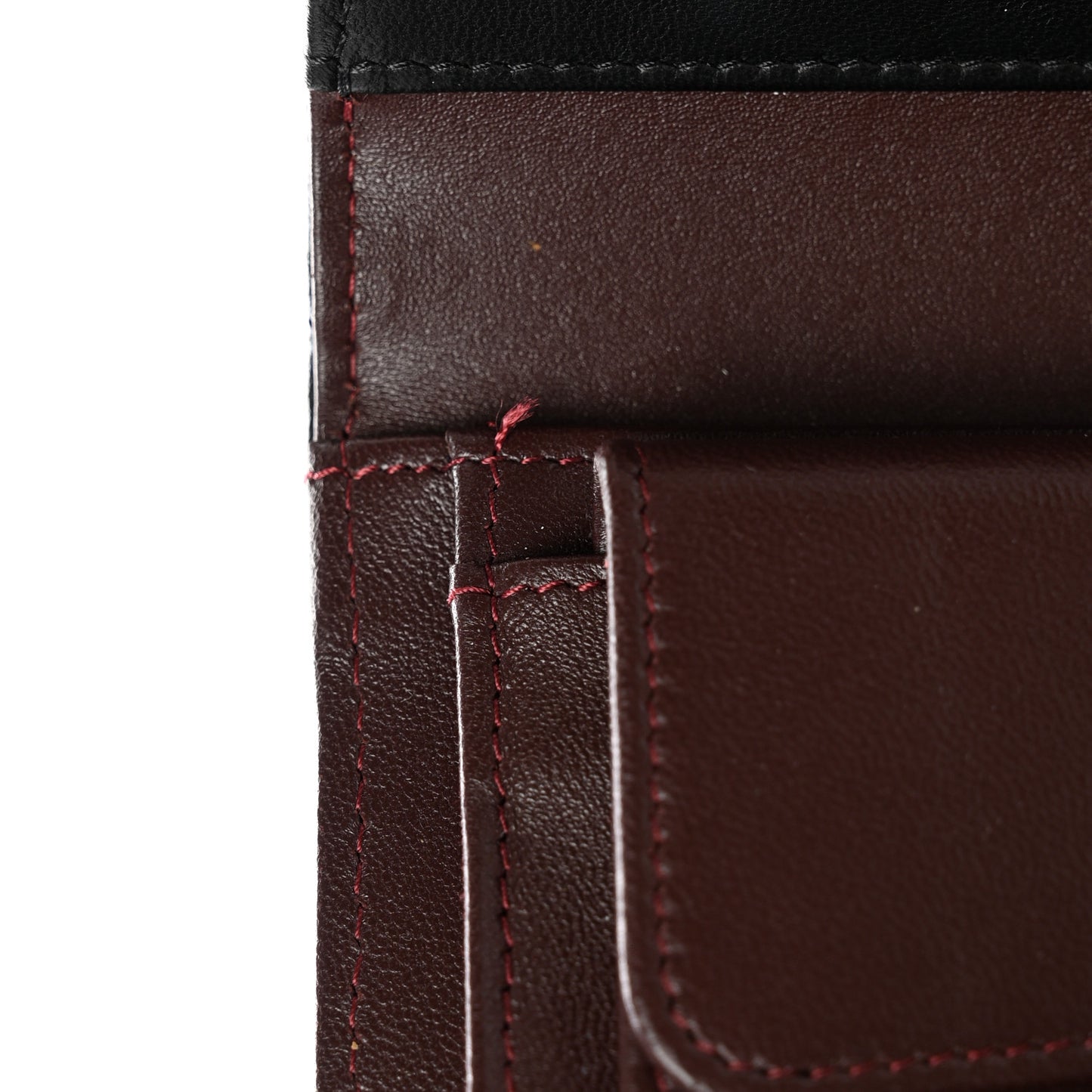 Lambskin Quilted Large Flap Wallet Black