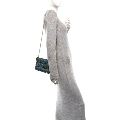 Valentino Garavani Nappa Small Rockstud Spike Shoulder Bag Sarcelle 2 of 9