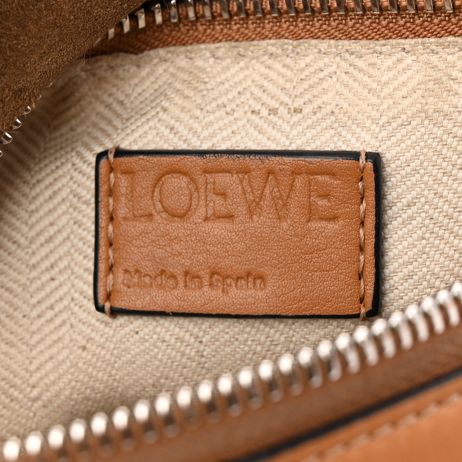 Loewe Calfskin Small Puzzle Edge Bag Warm Desert 6 of 9