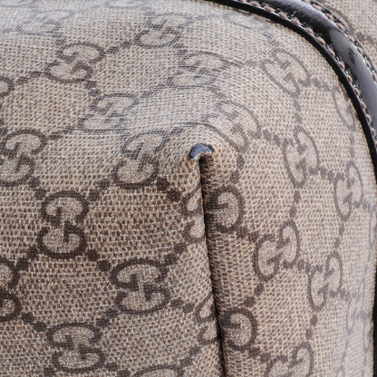 Gucci GG Plus Monogram Tattoo Heart Medium Joy Tote Dark Brown 5 of 8