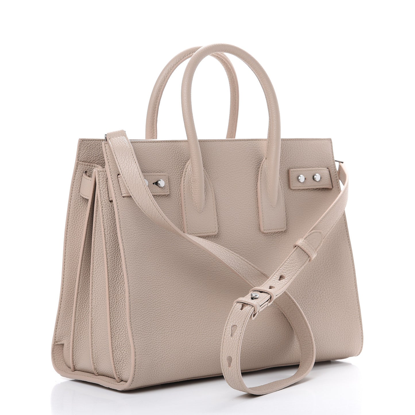 Grained Calfskin Small Supple Sac De Jour