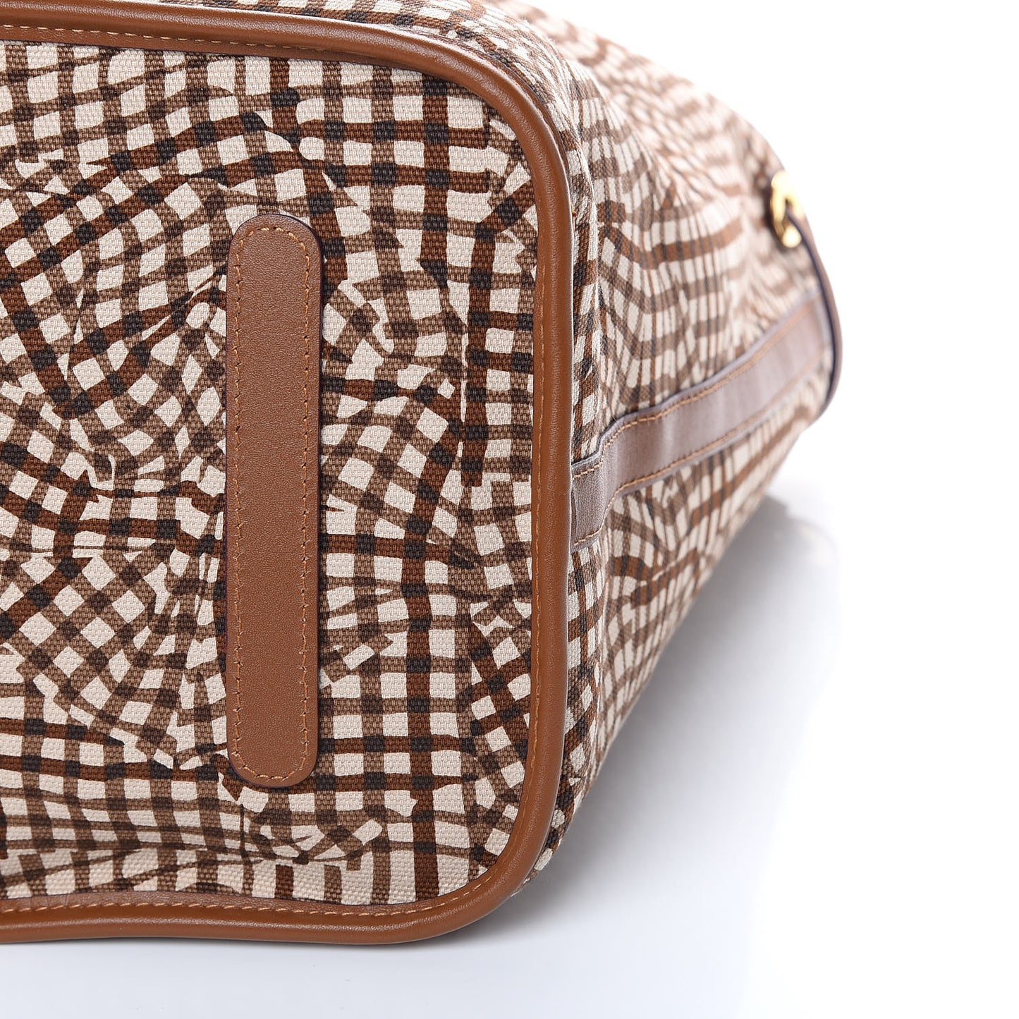 Visetos Large Liz Reversible Shopper Tote Cognac