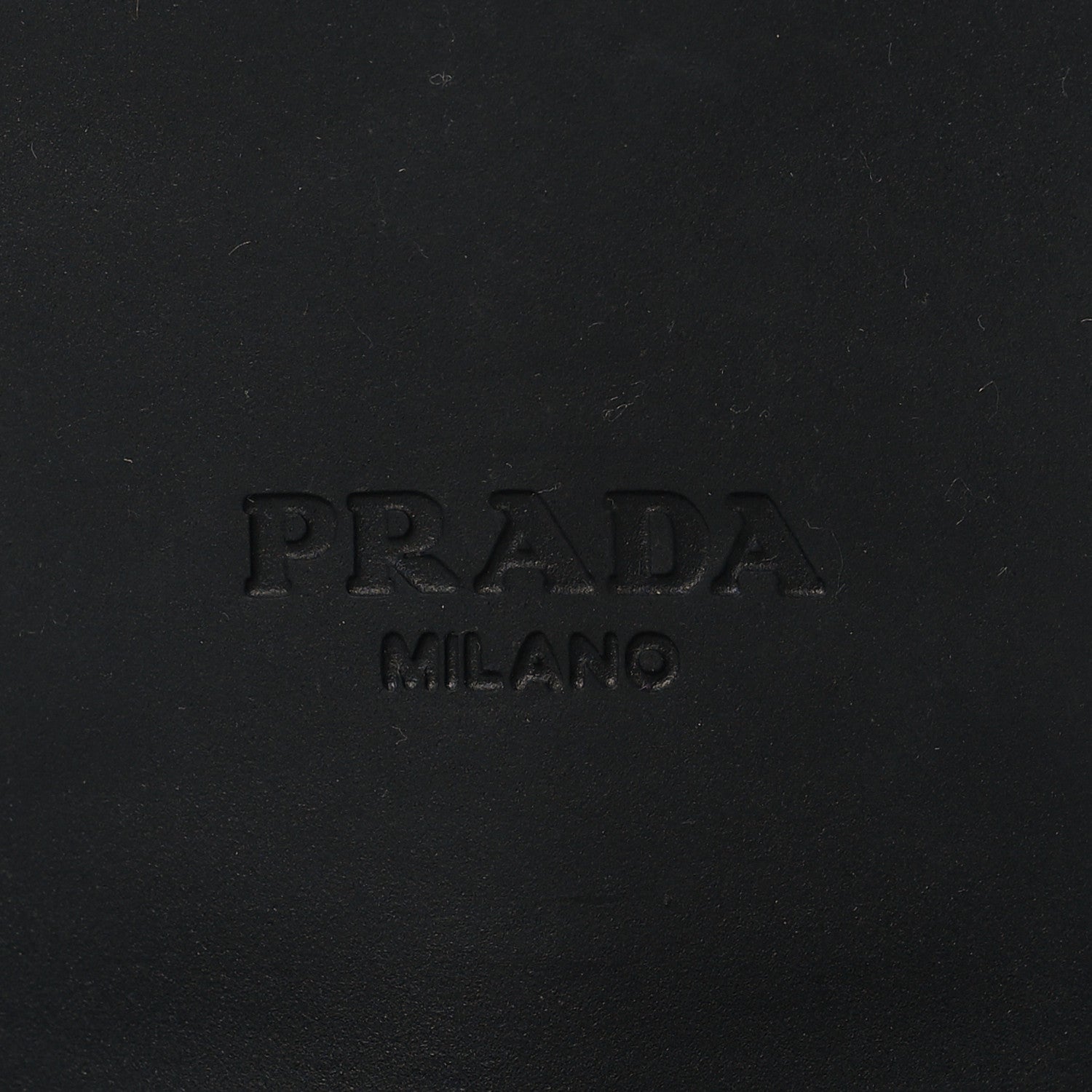 Prada Spazzolato Metal Triangle Logo 50mm Loafers 38 Black 8 of 9