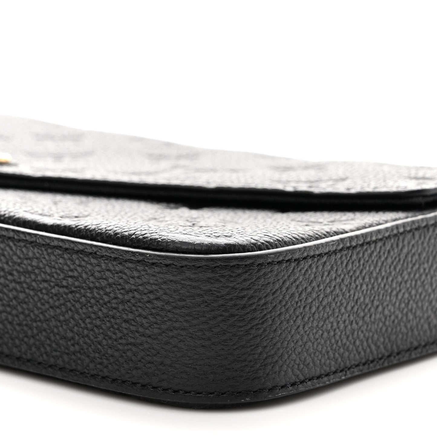 Empreinte Pochette Felicie Chain Wallet Black