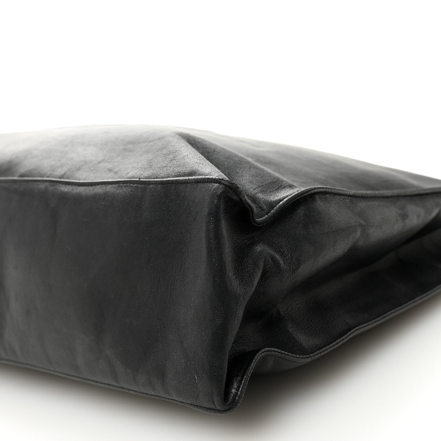 Chanel Lambskin CC Tote Black 11 of 11