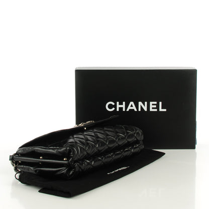 Chanel Glazed Calfskin Quilted Soft Boy Flap Black 4 of 8