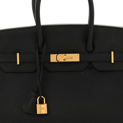 Hermes Togo Birkin 35 Black 8 of 22
