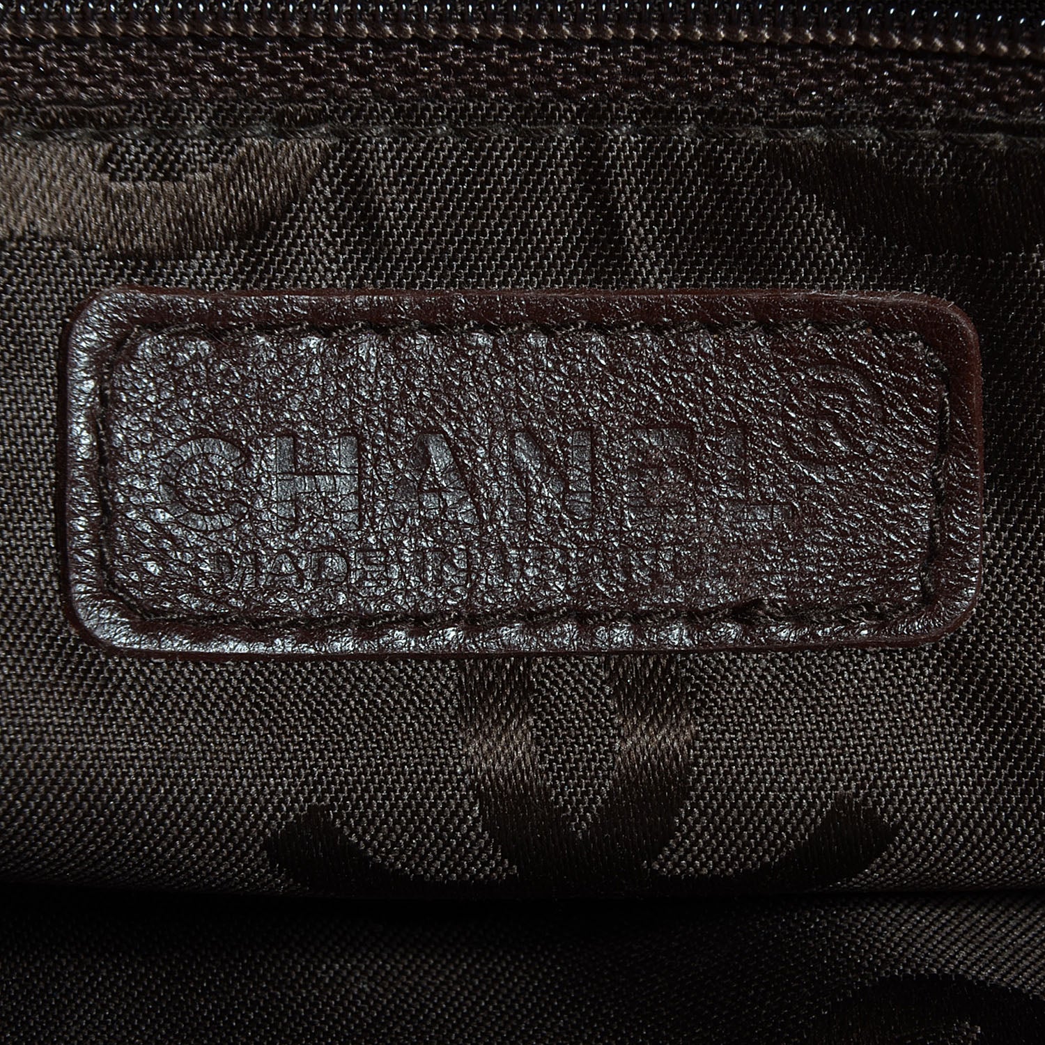 Chanel Deerskin Shoulder Bag Brown 6 of 7