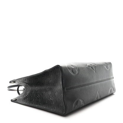 Louis Vuitton Empreinte Monogram Giant Onthego GM Black 4 of 9
