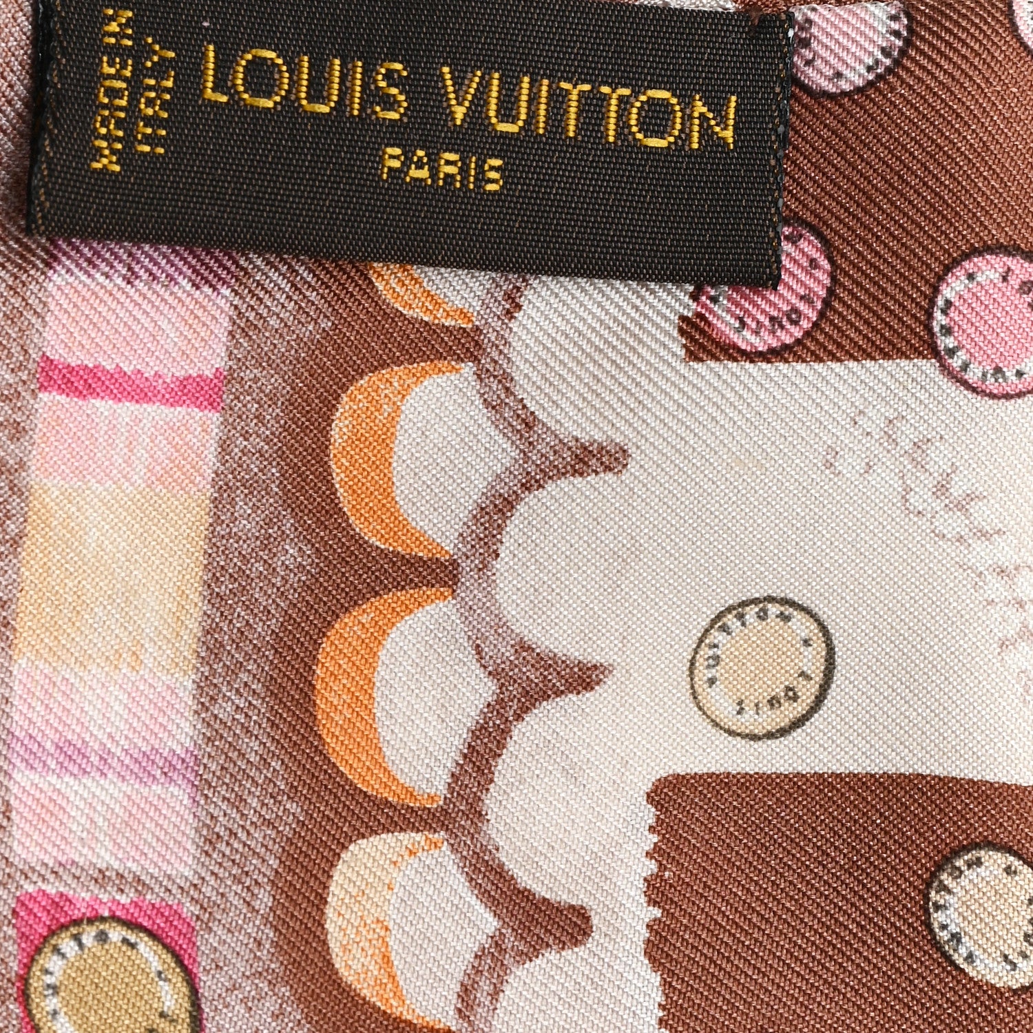 Louis Vuitton Silk Escale Bandeau 3 of 4