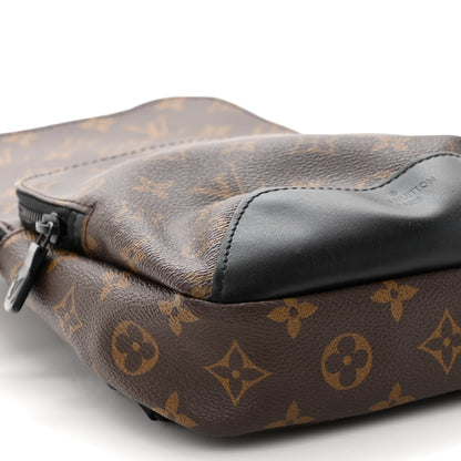 Louis Vuitton Monogram Macassar Avenue Sling Bag 8 of 9