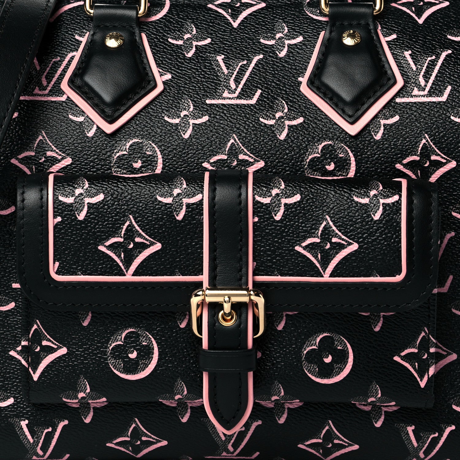 Louis Vuitton Monogram Fall for You Speedy Bandouliere 25 Black 7 of 9