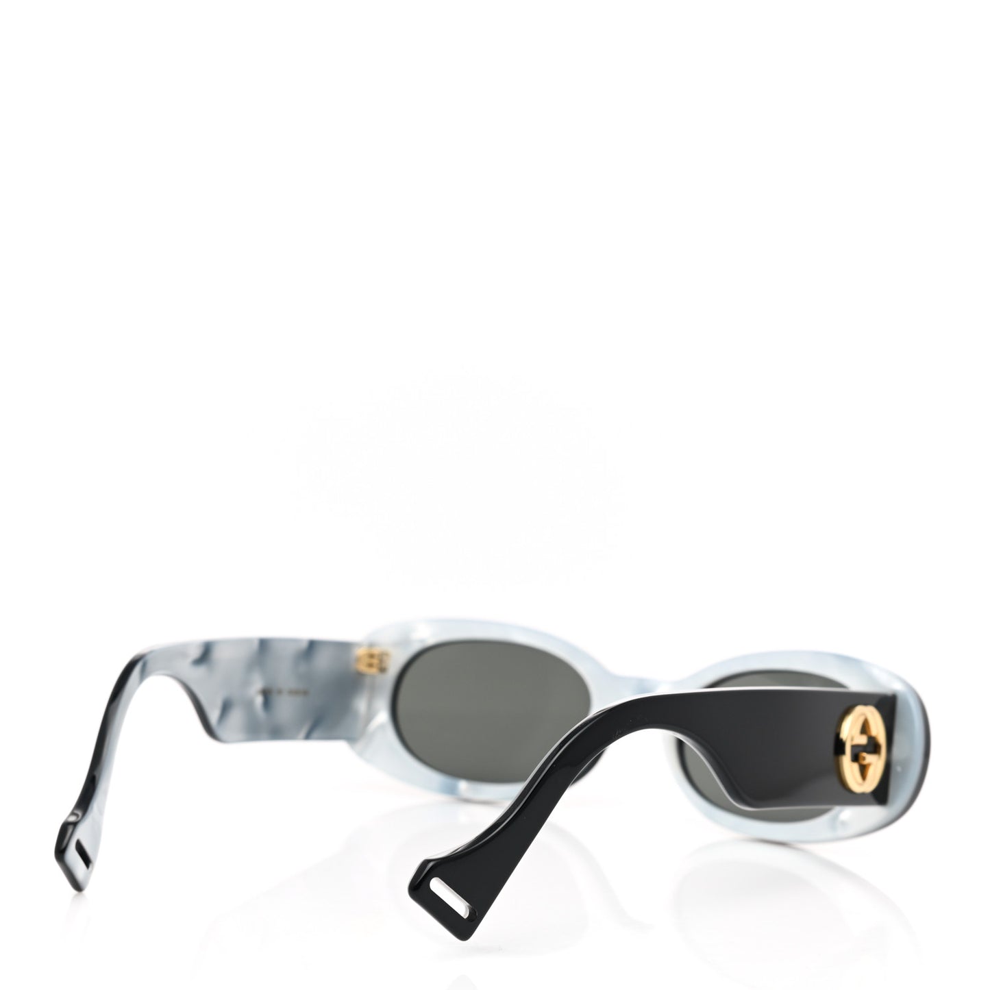 Acetate Oval Sunglasses GG0517S Black
