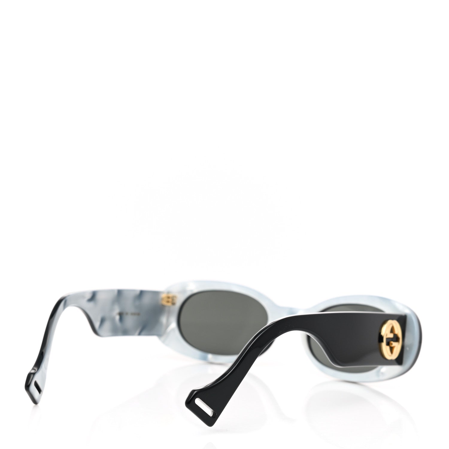 Gucci Acetate Oval Sunglasses GG0517S Black 4 of 7