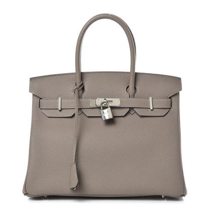 Hermes Togo Birkin 30 Gris Asphalte 1 of 31