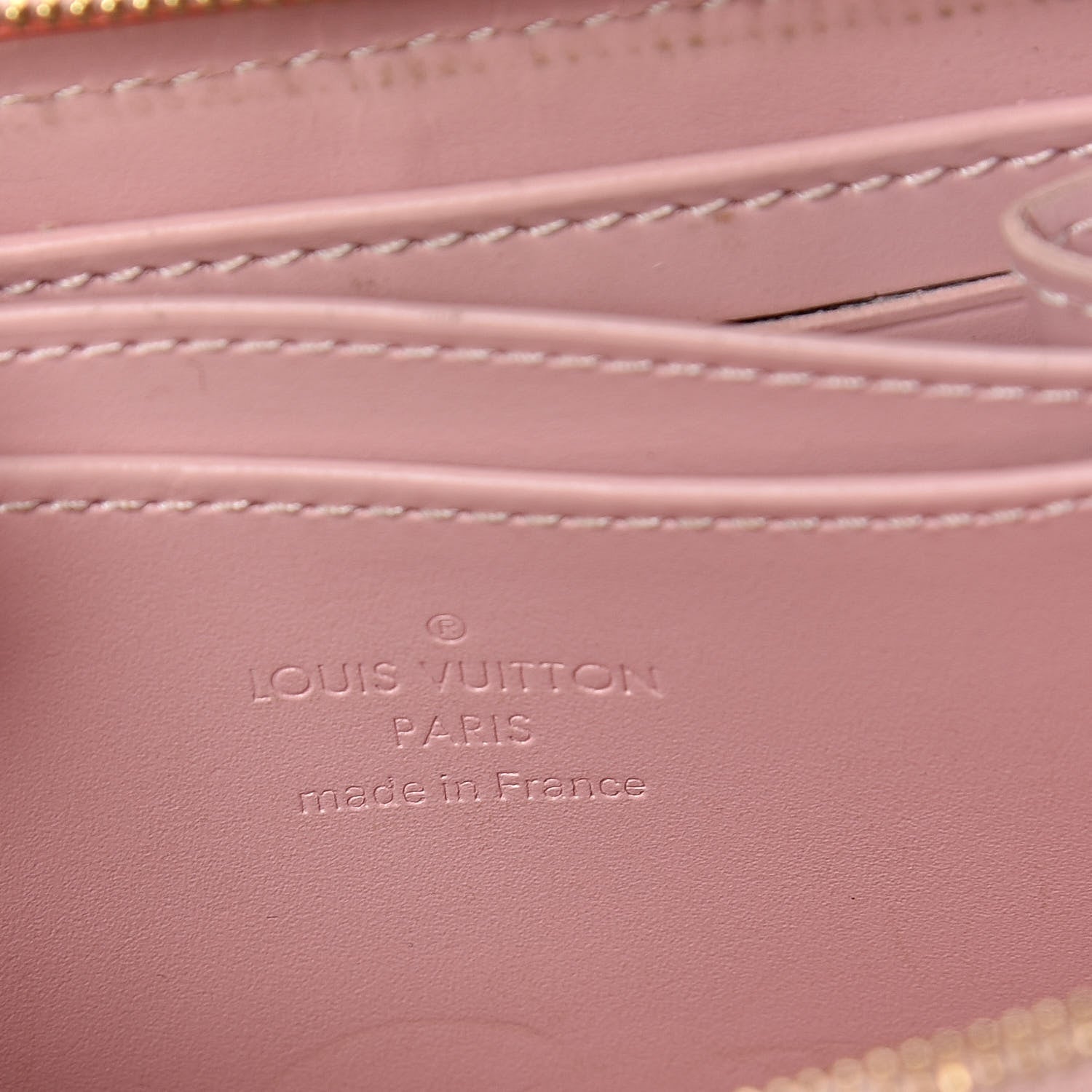 Louis Vuitton Vernis Zippy Coin Purse Rose Ballerine 6 of 11
