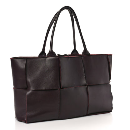 Bottega Veneta Nappa Maxi Intrecciato Medium Arco Tote Grape 4 of 8