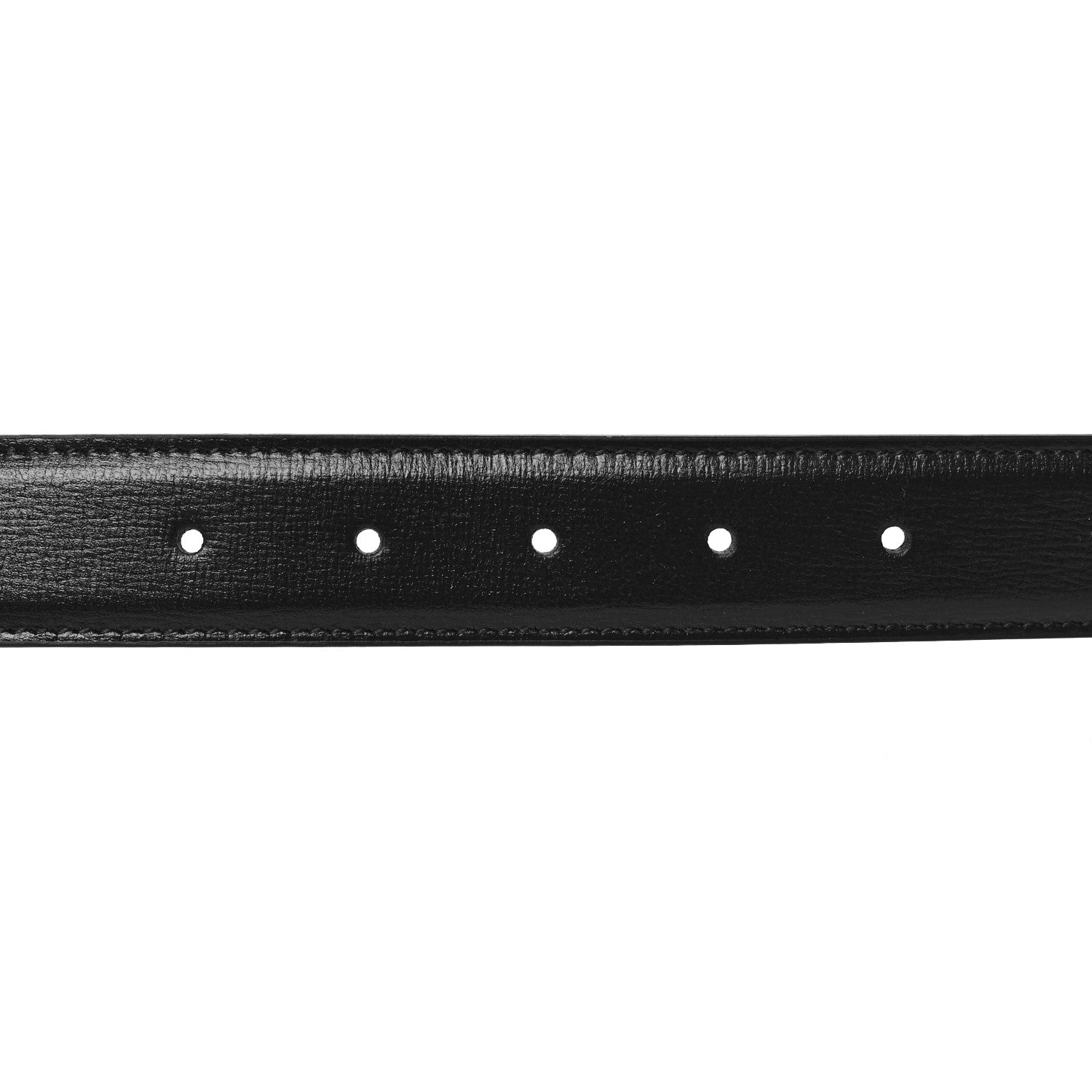 Gucci Azalea Calfskin Enamel Monochrome Double G 30mm Belt 100 40 Black 3 of 6