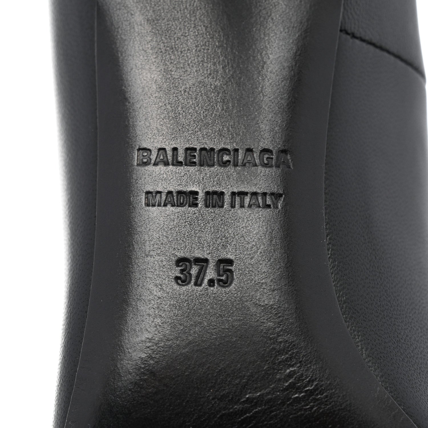 Balenciaga Nappa Square Knife 80mm Pumps 37.5 Black 8 of 8