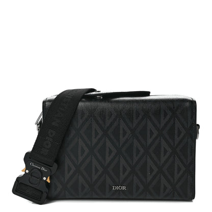 Christian Dior Canvas CD Diamond Lingot 22 Bag Black 1 of 11