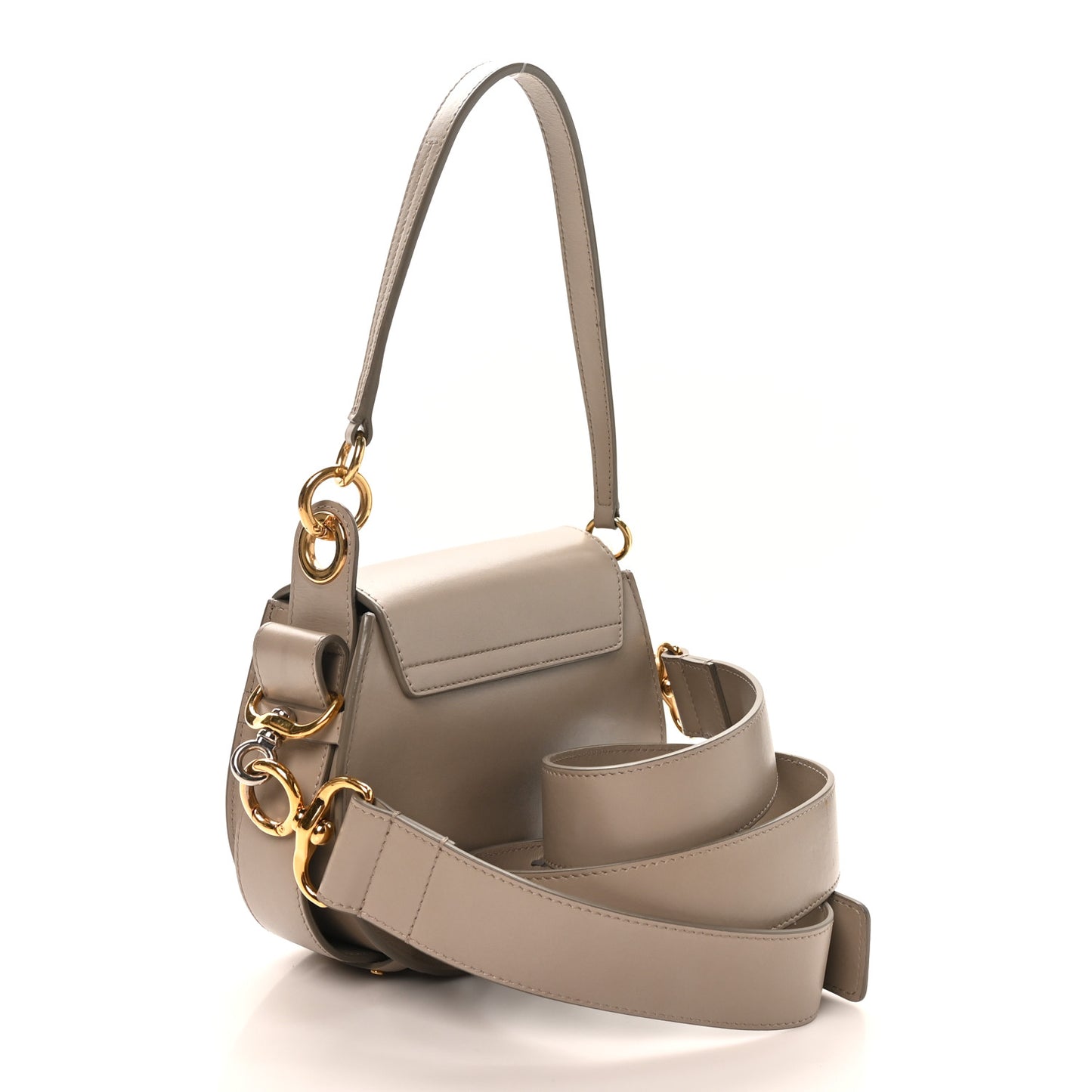 Calfskin Small Tess Bag Motty Grey