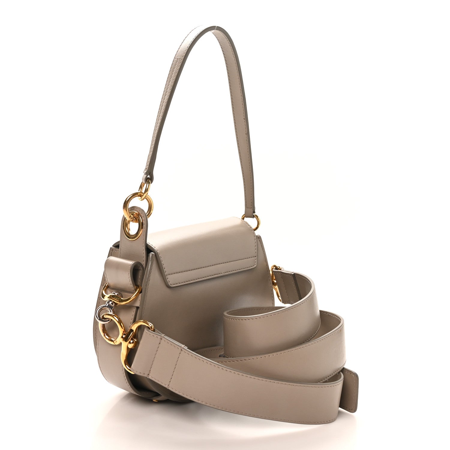 Chloe Calfskin Small Tess Bag Motty Grey 3 of 10