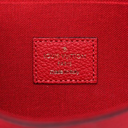 Louis Vuitton Empreinte Pochette Felicie Chain Wallet Scarlet 7 of 11