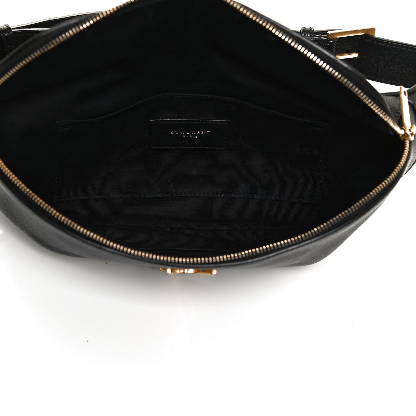 Grain De Poudre Monogram Belt Bag Black