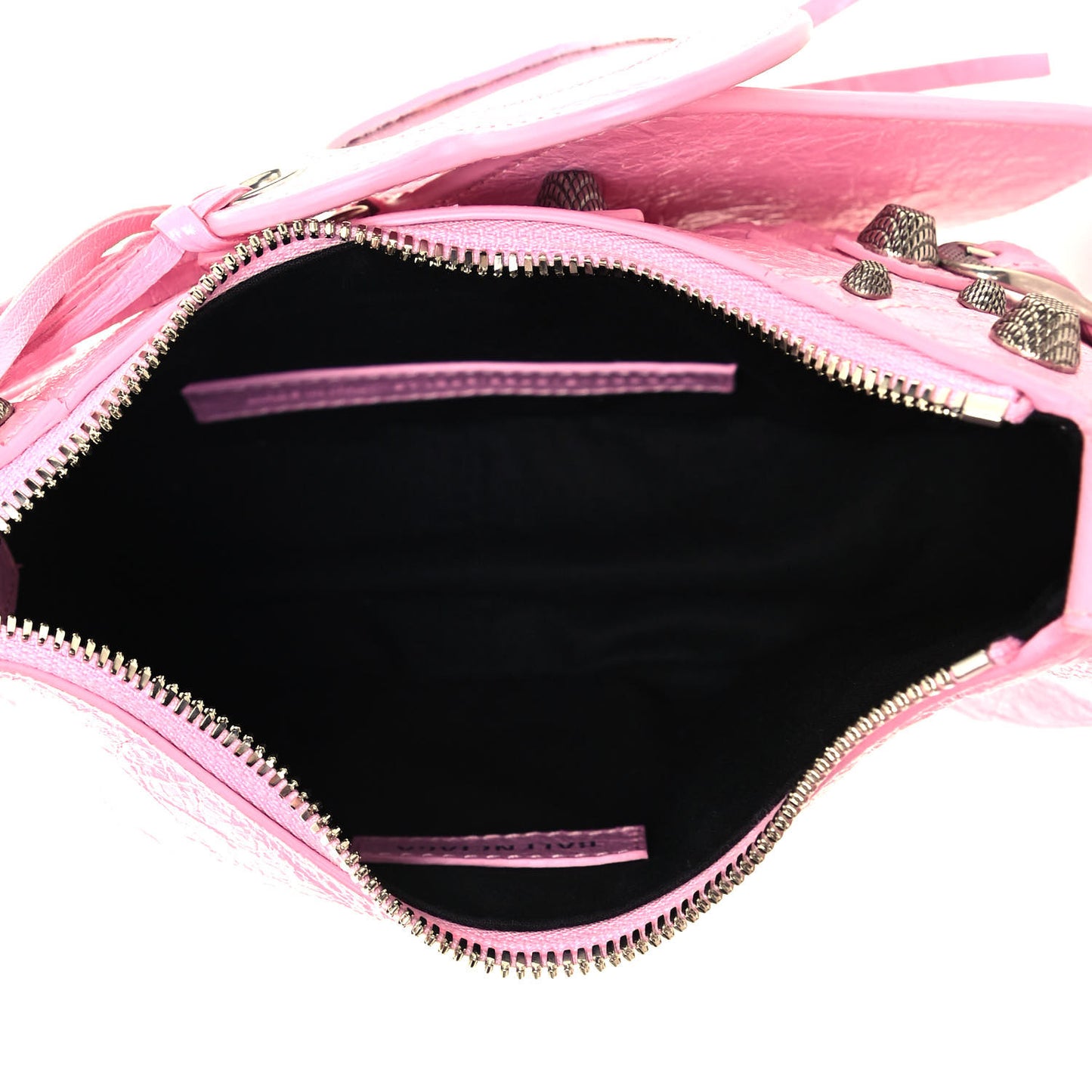 Agneau Arena Le Cagole Shoulder Bag XS Candy Pink