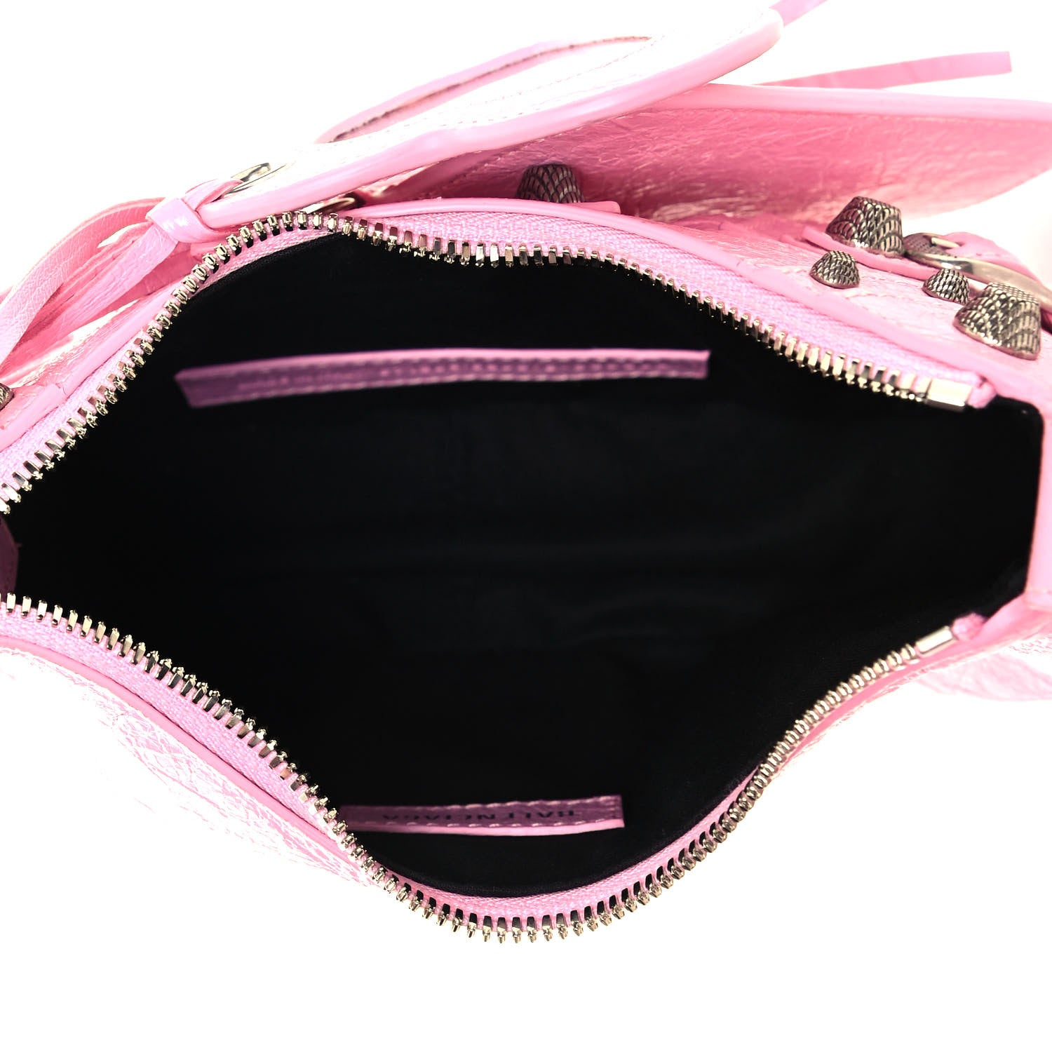 Balenciaga Agneau Arena Le Cagole Shoulder Bag XS Candy Pink 5 of 9