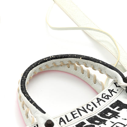 Balenciaga Agneau Graffiti All Over Classic Hardware S City White Multicolor 11 of 18
