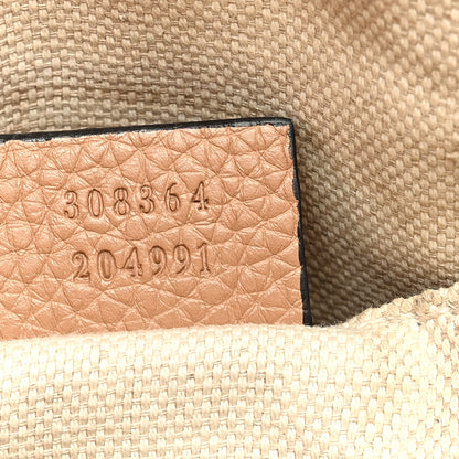 Gucci Pebbled Calfskin Small Soho Disco Bag Camelia 7 of 18