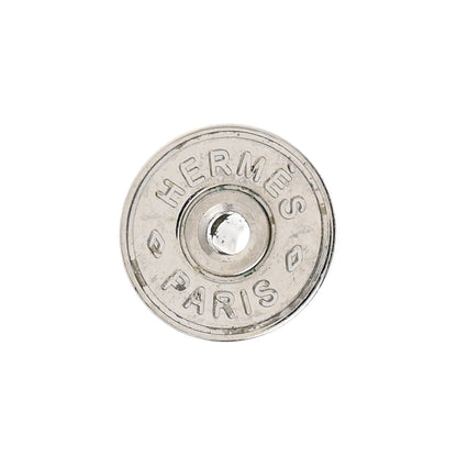 Hermes Swift Palladium Virevolte Drop Earrings Large Chai Nata 4 of 7