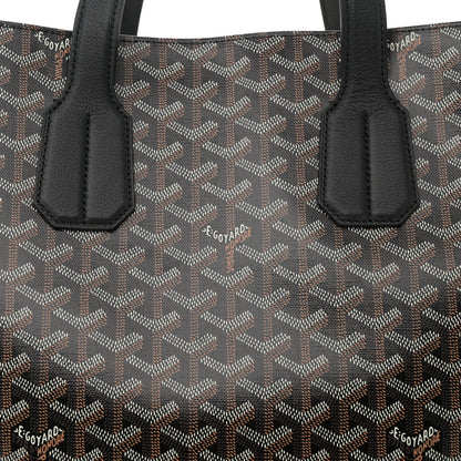 Goyard Goyardine Voltaire III Tote Black 8 of 10