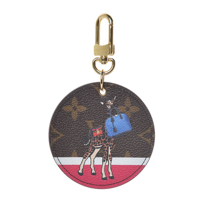Louis Vuitton Monogram 2017 Christmas Animation Bag Charm Key Holder 1 of 3