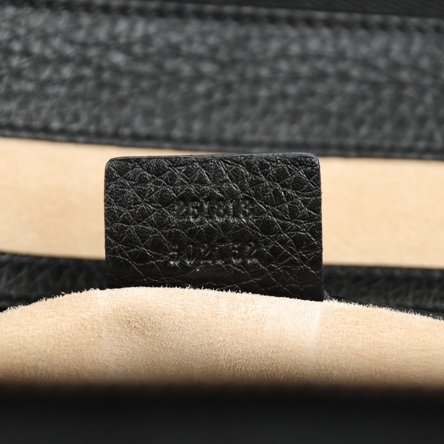 Gucci Pebbled Calfskin Medium 1973 Top Handle Satchel Black 8 of 8